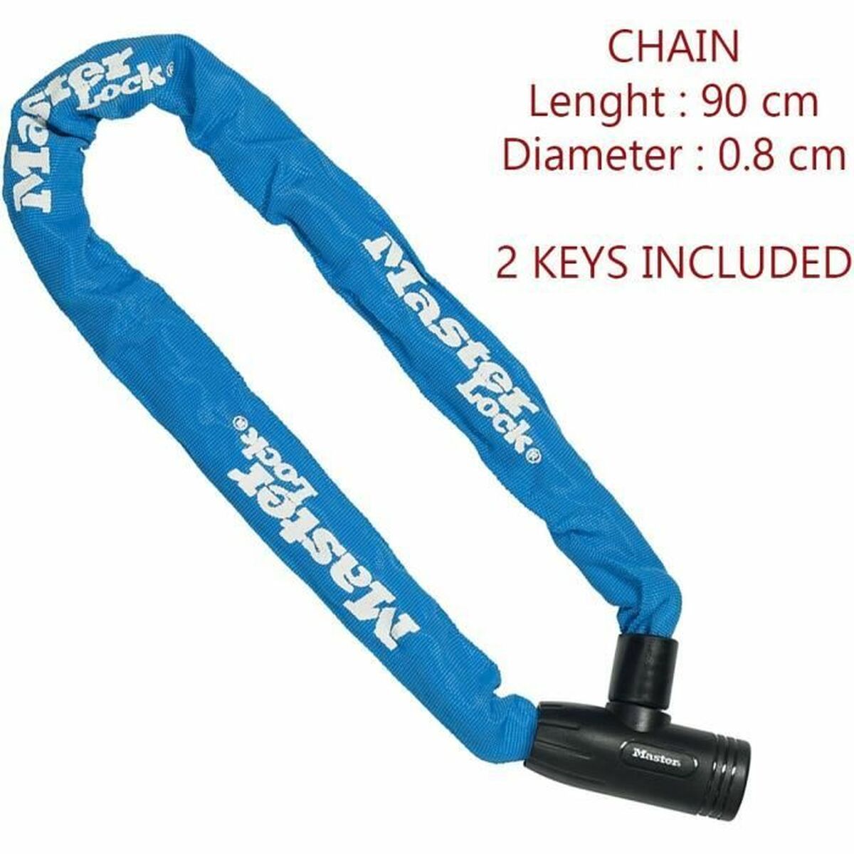 Αλυσίδα με λουκέτο Master Lock